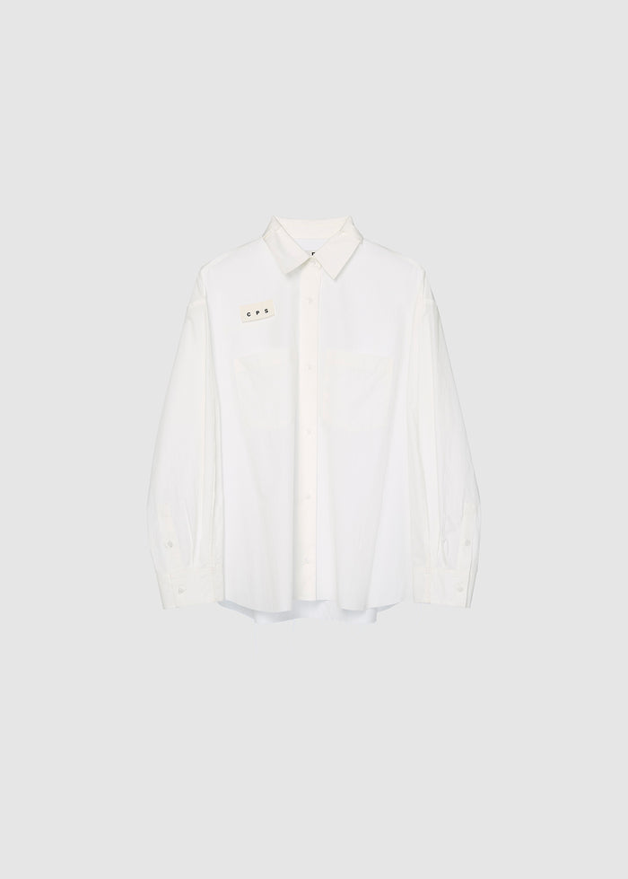 UNFINISHED HEM SHIRT