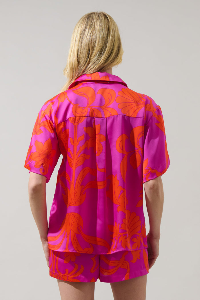 Vallie Floral Averie Button Down Shirt