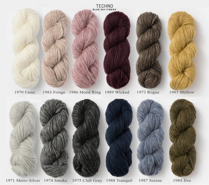 XS / Blue Sky Fibers - Techno Shrug / PRE-ORDER any 1 color