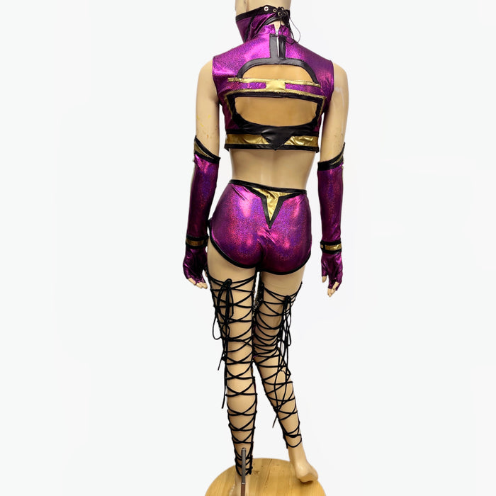 Video Game - Feral Demon Ninja Assassin Dance Festival Cosplay Costume
