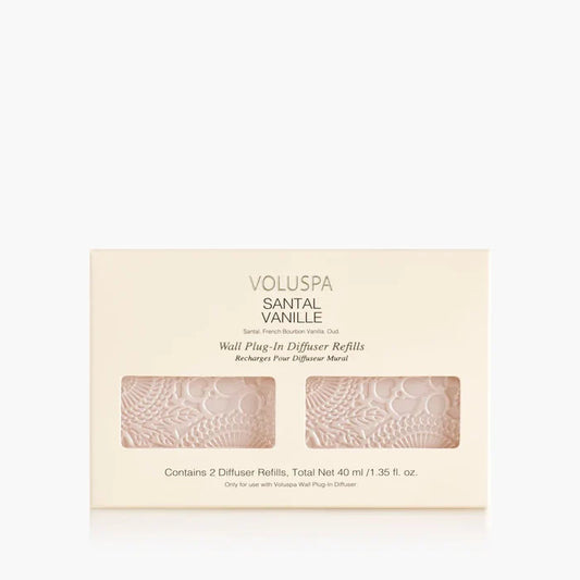VOLUSPA Santal Vanille Wall Plug-In Twin Refill
