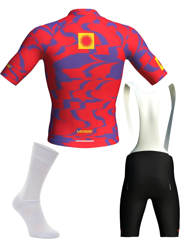 VUELTA CALIENTE - ROJO VIVO WOMEN'S BUNDLE WITH FREE AERO SOCKS