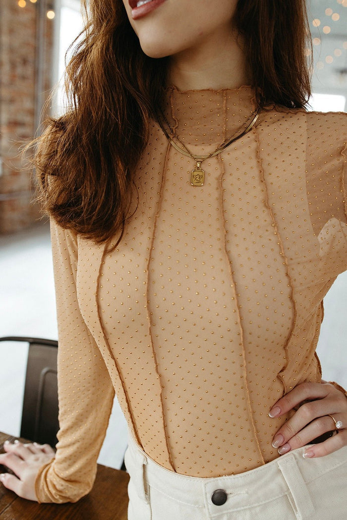Wait A Minute Mesh Top FINAL SALE