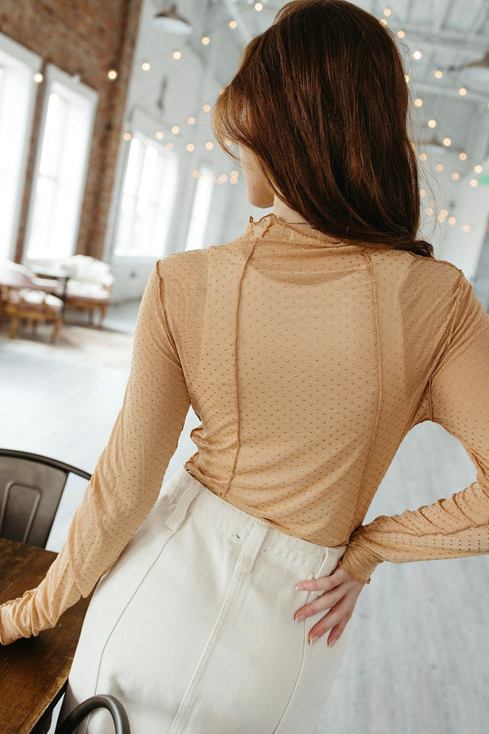 Wait A Minute Mesh Top FINAL SALE