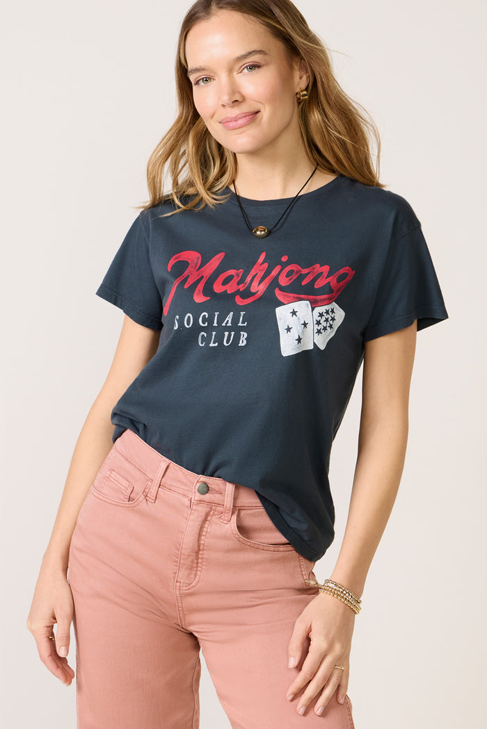 Watercolor Mahjong Tour Tee