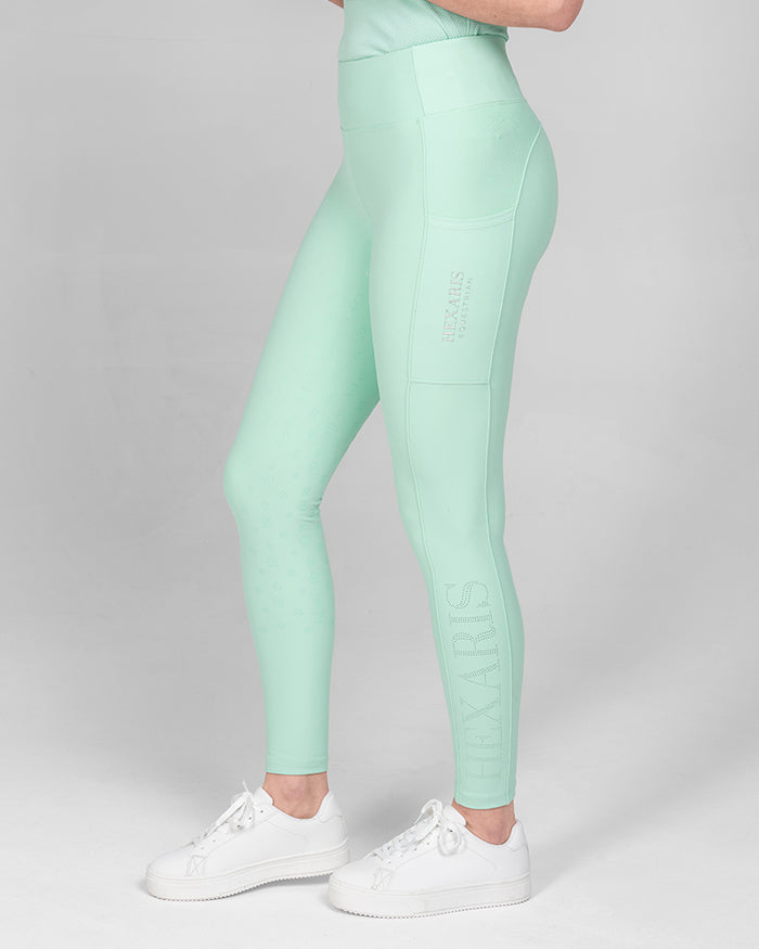 Wave Riding Leggings - Bay Mint