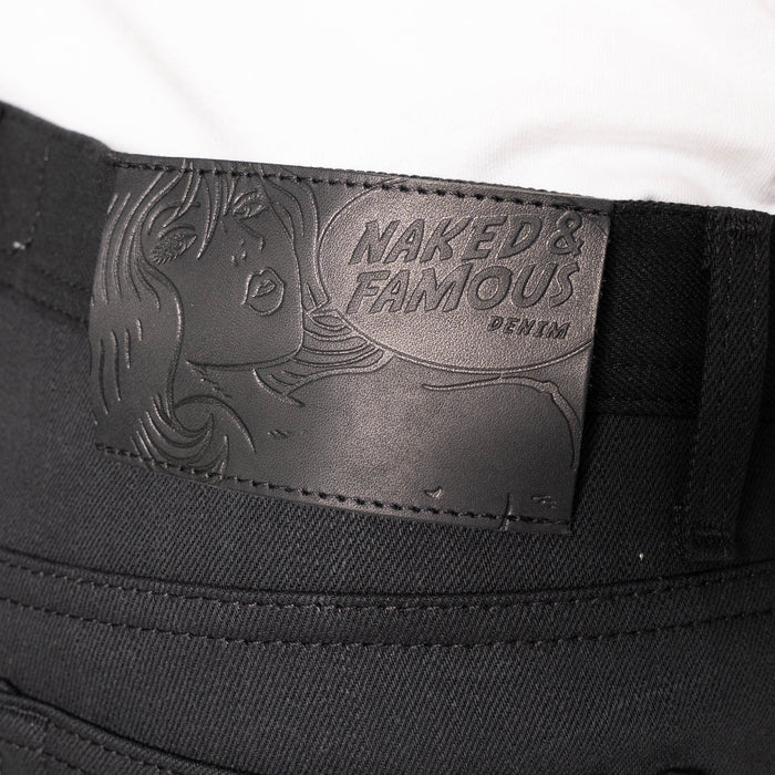 Weird Guy - Forever Black Selvedge by Naked & Famous Denim