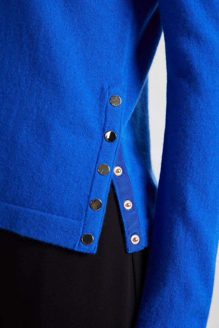 What A Stud Merino Cashmere Sweater In Skydiver