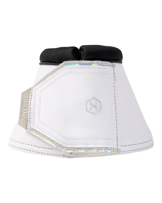 White Aurora Competition Bell Boots - White