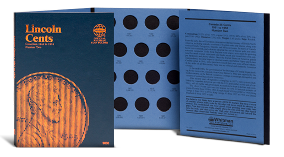 Whitman Coin Folder - Lincoln Cent #3, 1975-2013 - Coin Folders - Hobby Master - hobbymasterstore