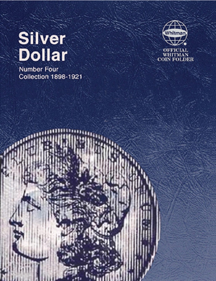 Whitman Coin Folder - Morgan Silver Dollar Folder #4 1898 - 1921 - hobbymasterstore