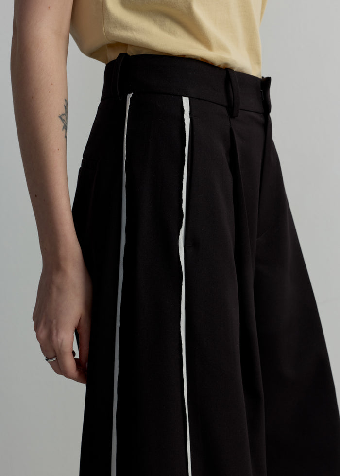 WIDE LEG TRACK PANTS