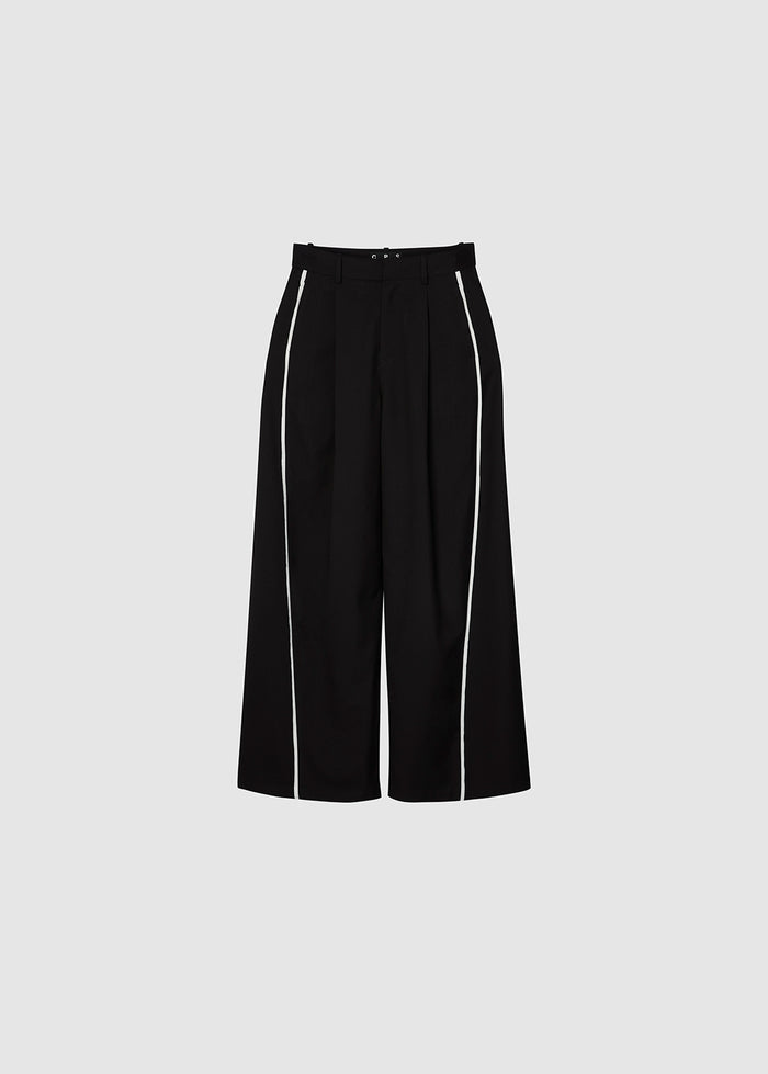 WIDE LEG TRACK PANTS