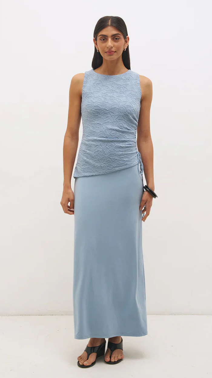 Willow Dress Powder Blue