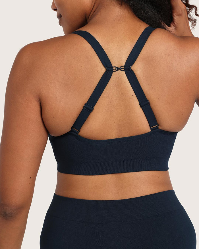 Wireless Full Bust T-Shirt Bra - Midnight
