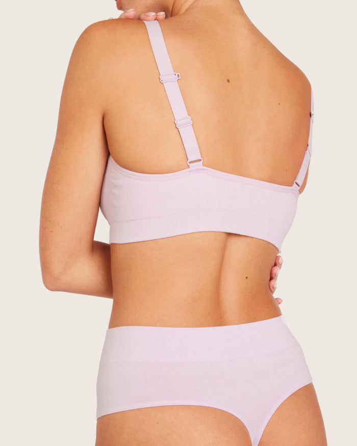 Wireless Full Bust T-Shirt Bra - Orchid
