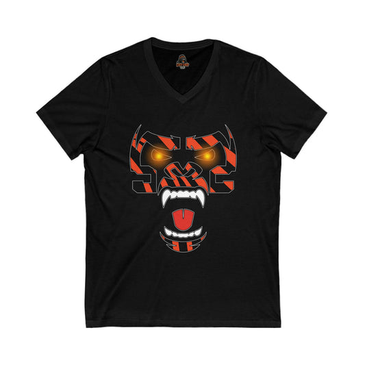 Women's Fierce Gorilla Graphic V-Neck Tee