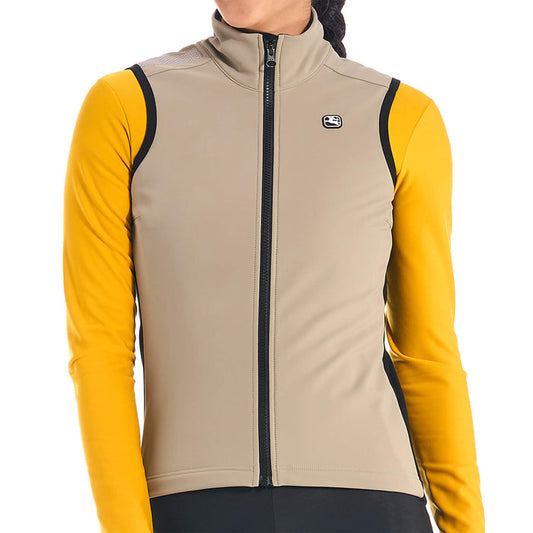 Women's SilverLine Thermal Vest by Giordana Cycling, DOVE GREY, Made in Italy