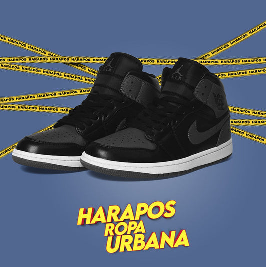 Zapatillas Nike Air Jordan Retro 1 Mide Black
