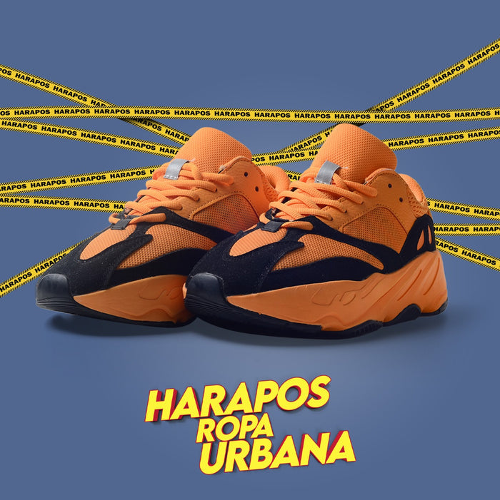 Zapatillas Adidas Yeezy 700 naranja