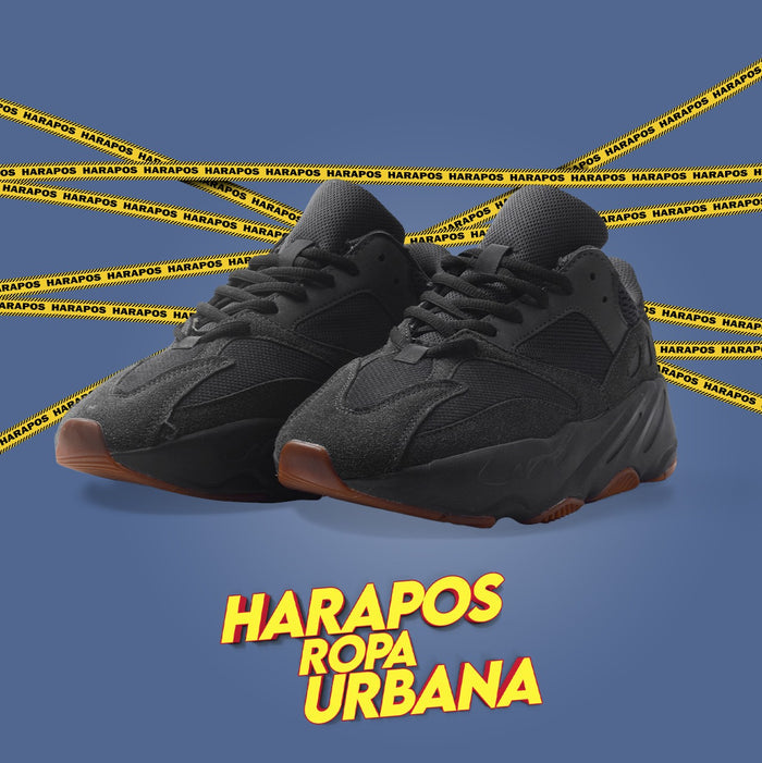 Zapatillas Adidas Yeezy 700 plomo oscuro