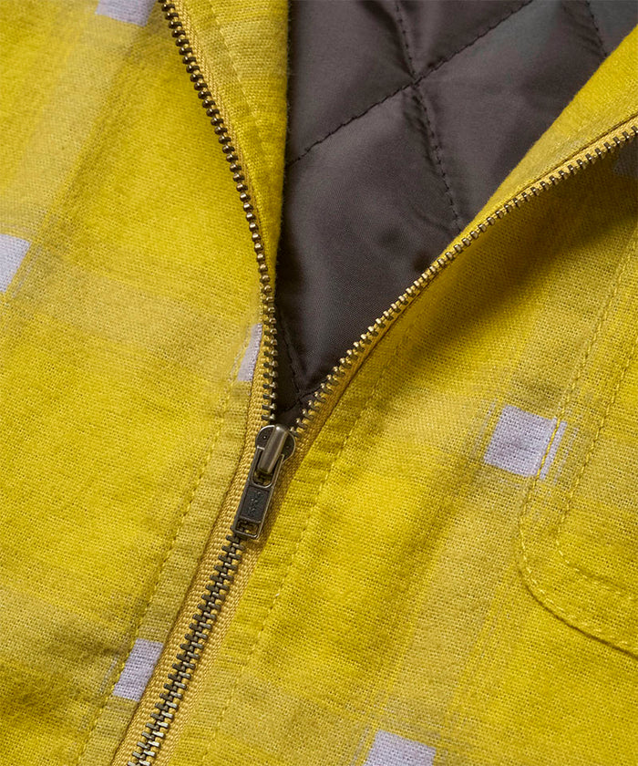 Zip-Up Insulated Flannel Shirt
